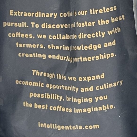 2 Pack Bag Intelligentsia Black Cat Sublunar Espresso Whole Bean Coffee Nougat - Picture 3 of 3